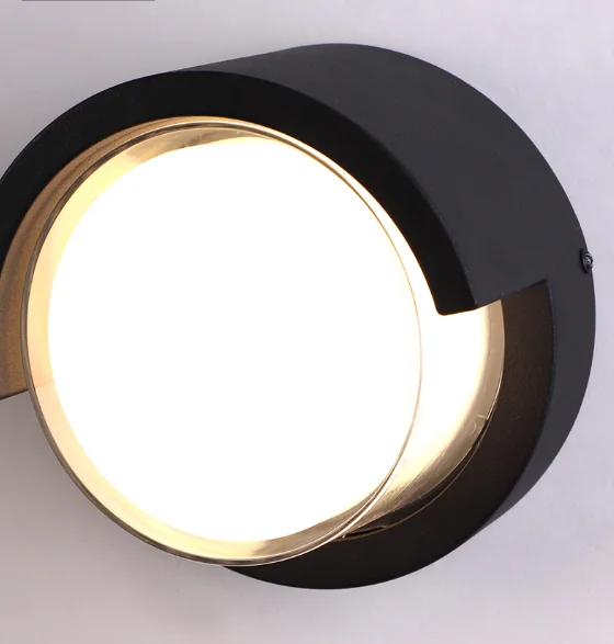 Acrylic Outdoor LED Waterproof Wall Light Staircase Garden Courtyard Door Lamp Decoration RGB Colourful Bar Party Install | Лампы и