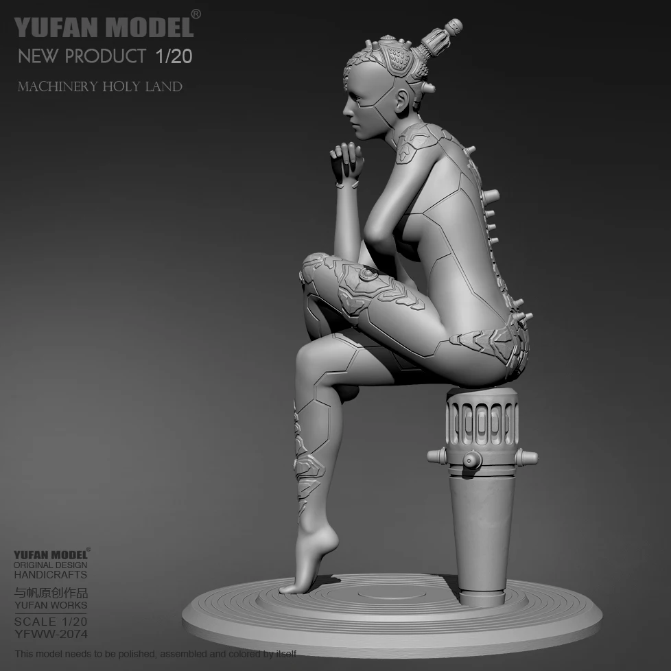 

Модель 1/20 YUFAN, наборы моделей из смолы, самособранная игрушка YFWW-2074