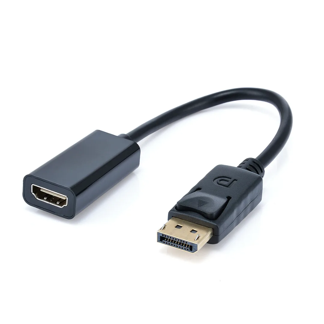 Новое поступление 1 шт. адаптер для порта дисплея к HDMI совместимому кабелю DP папа