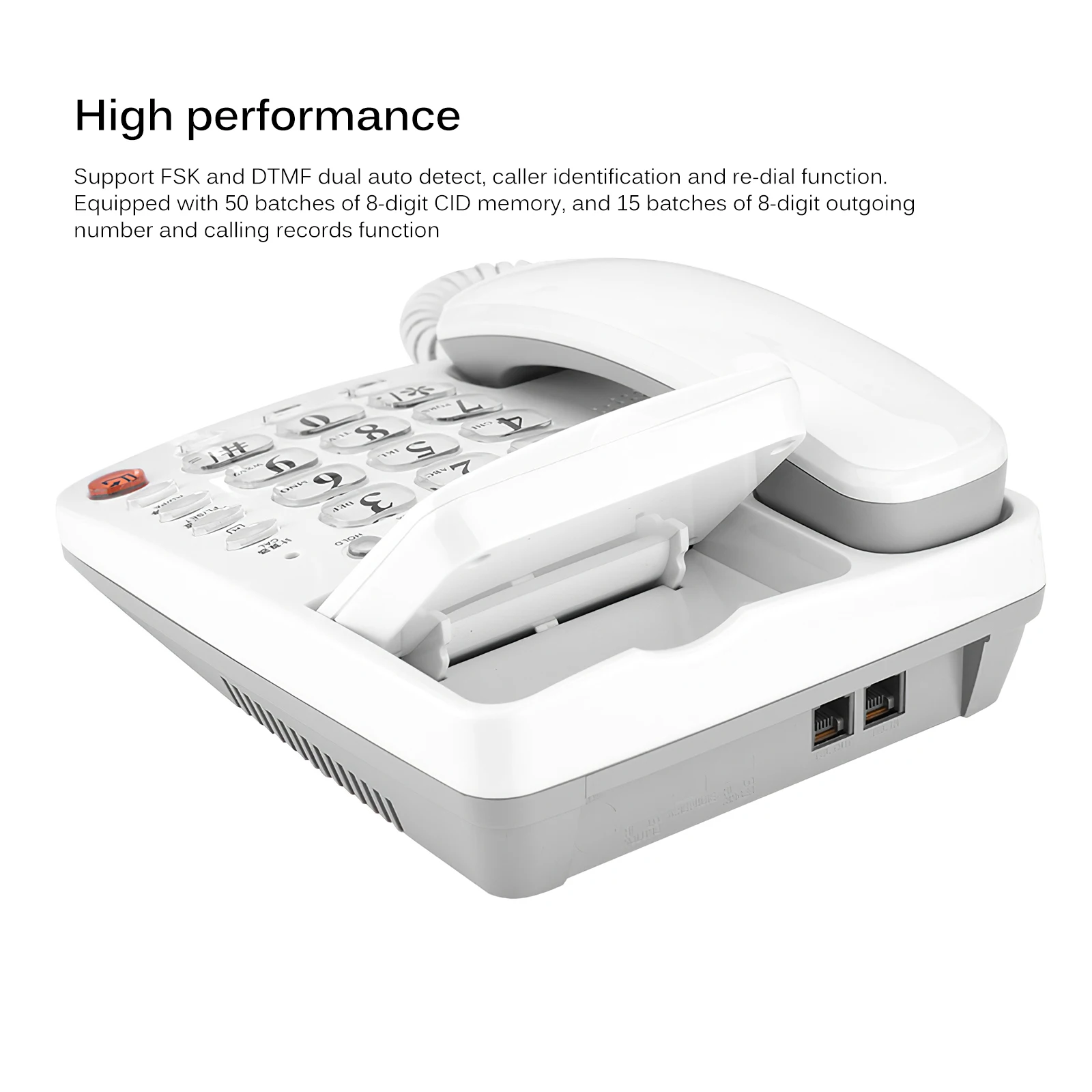 Цифровой Офис Настольный Беспроводной английский стационарный телефонная связь