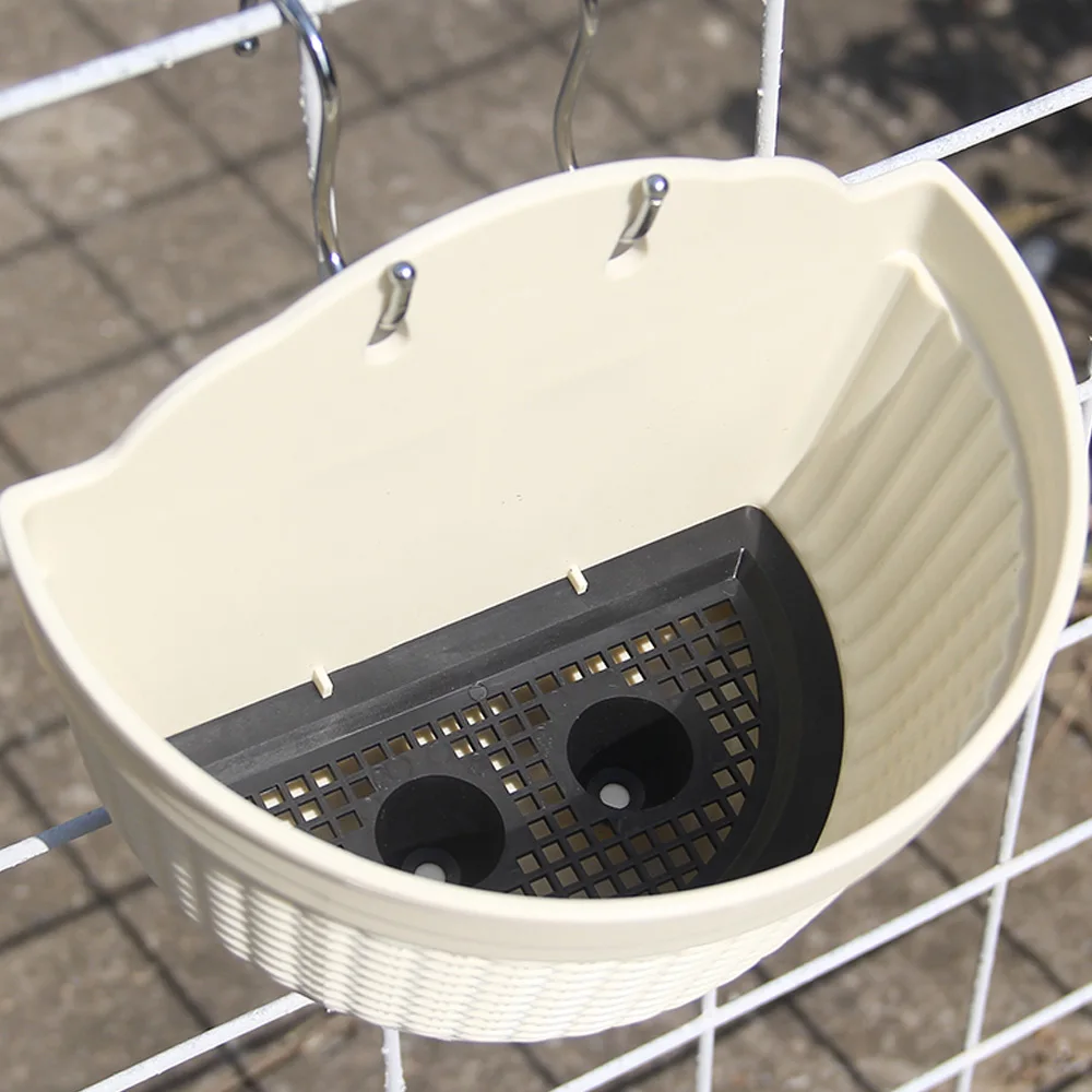 Садовый горшок из искусственного ротанга подвесной Креативный цветочный