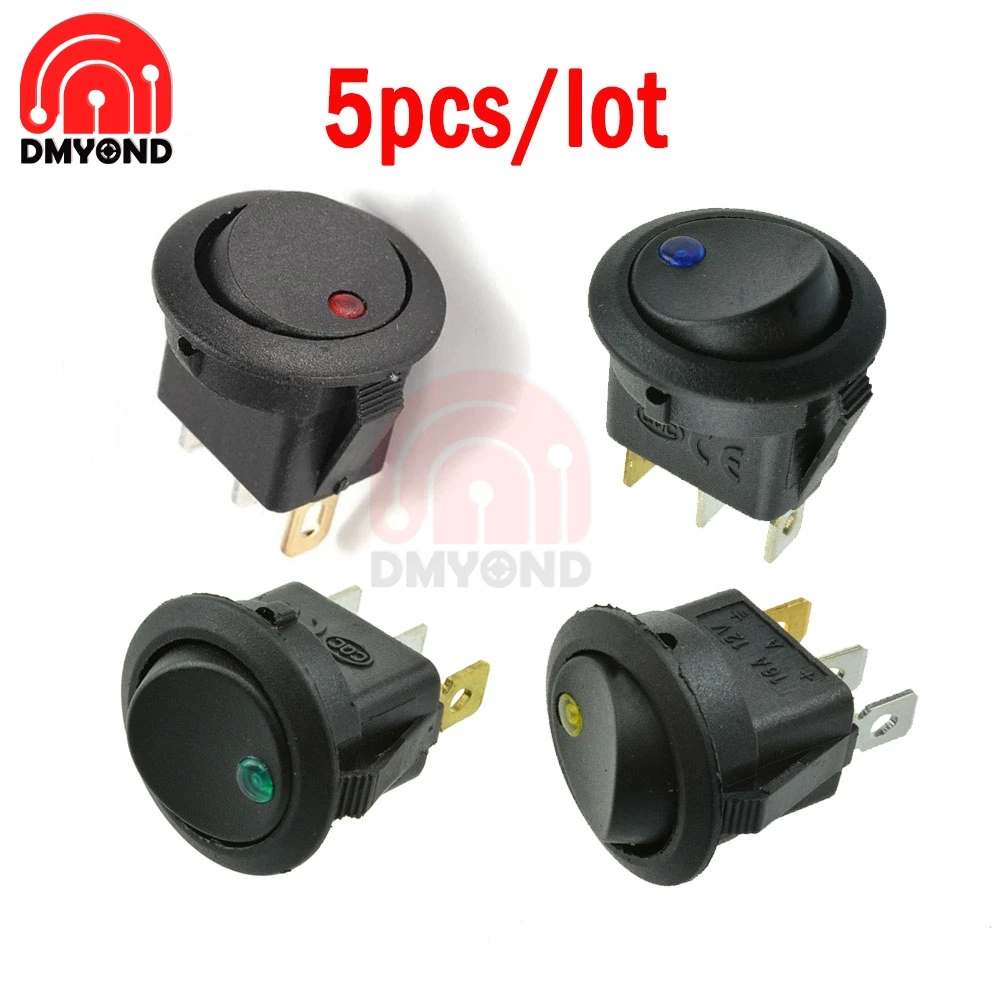 5 шт. 1 комплект Светодиодный точечный светильник автомобильная лодка 3