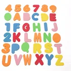 36 шт.компл. алфавитно-цифровые буквы для ванны головоломки EVA Детские игрушки Новые Ранние развивающие детские Игрушки для ванны смешные игрушки SA879195