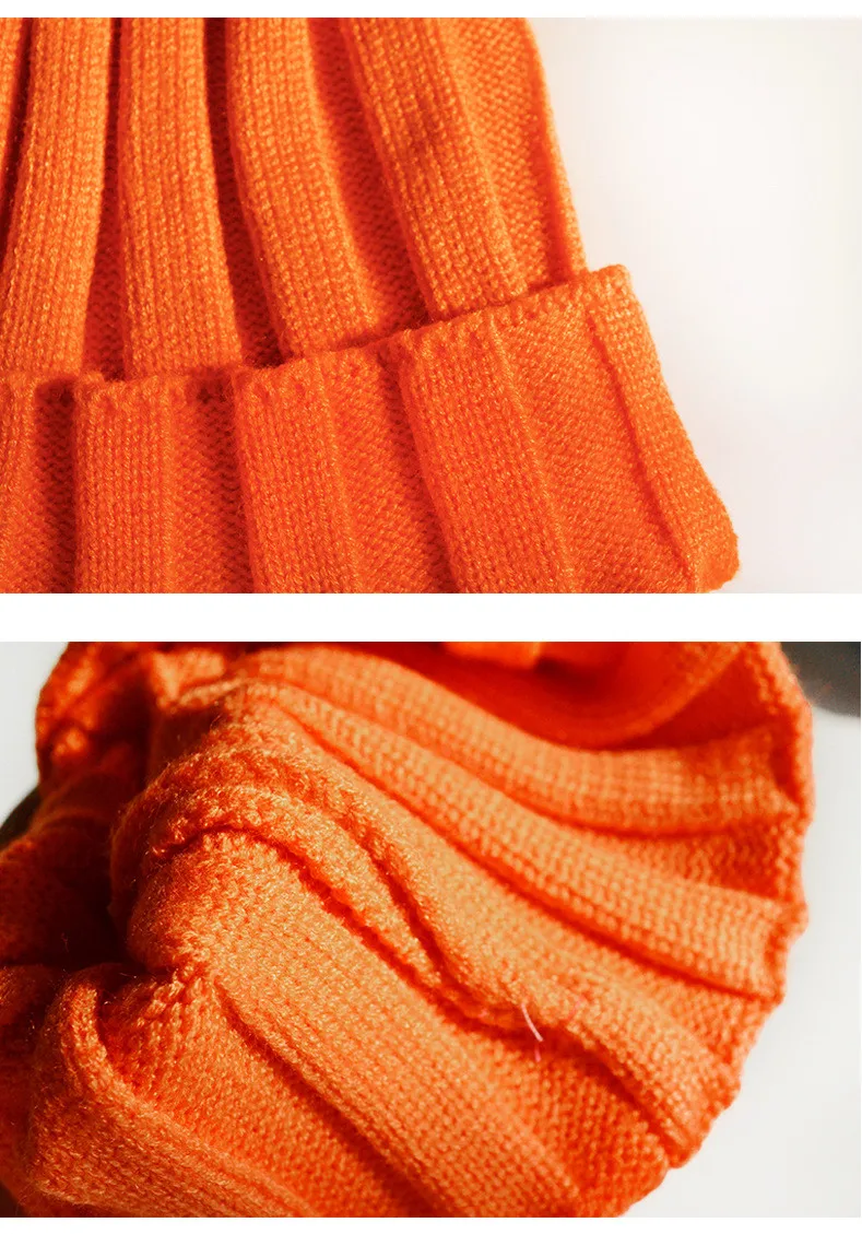 Новое поступление 2019 детская Шапка-бини шапки зимние теплые детские для малышей