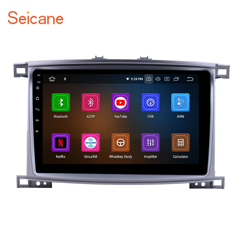 Автомагнитола Seicane мультимедийный проигрыватель на Android 10 1 с сенсорным экраном 0