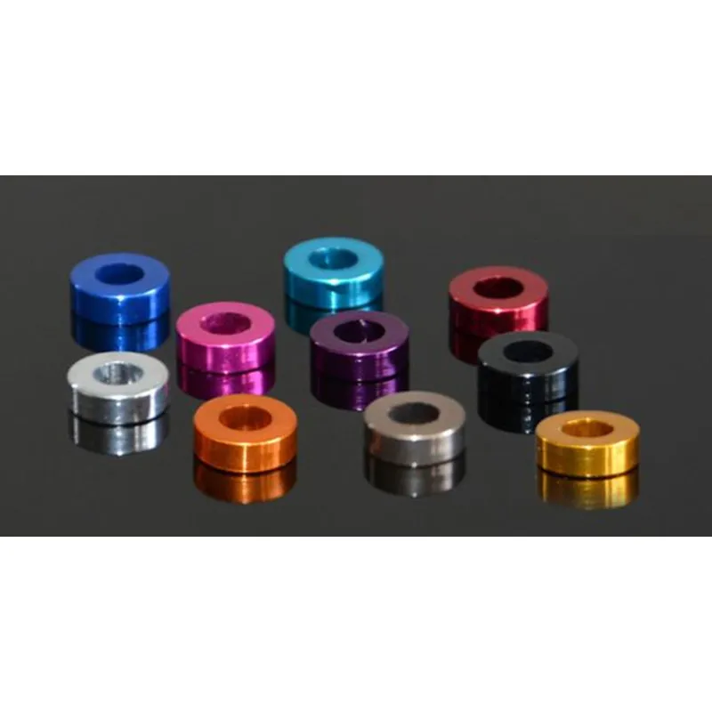 20 шт. Цветные Шайбы из алюминиевого сплава с регулировкой зазора толстая