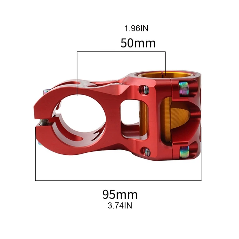 

Bicycle Short Handlebar Stem Wake Mountain Bike 31.8 Stem for Bike MTB BMX Fixed Gear Sports Cycling Repair and Modification