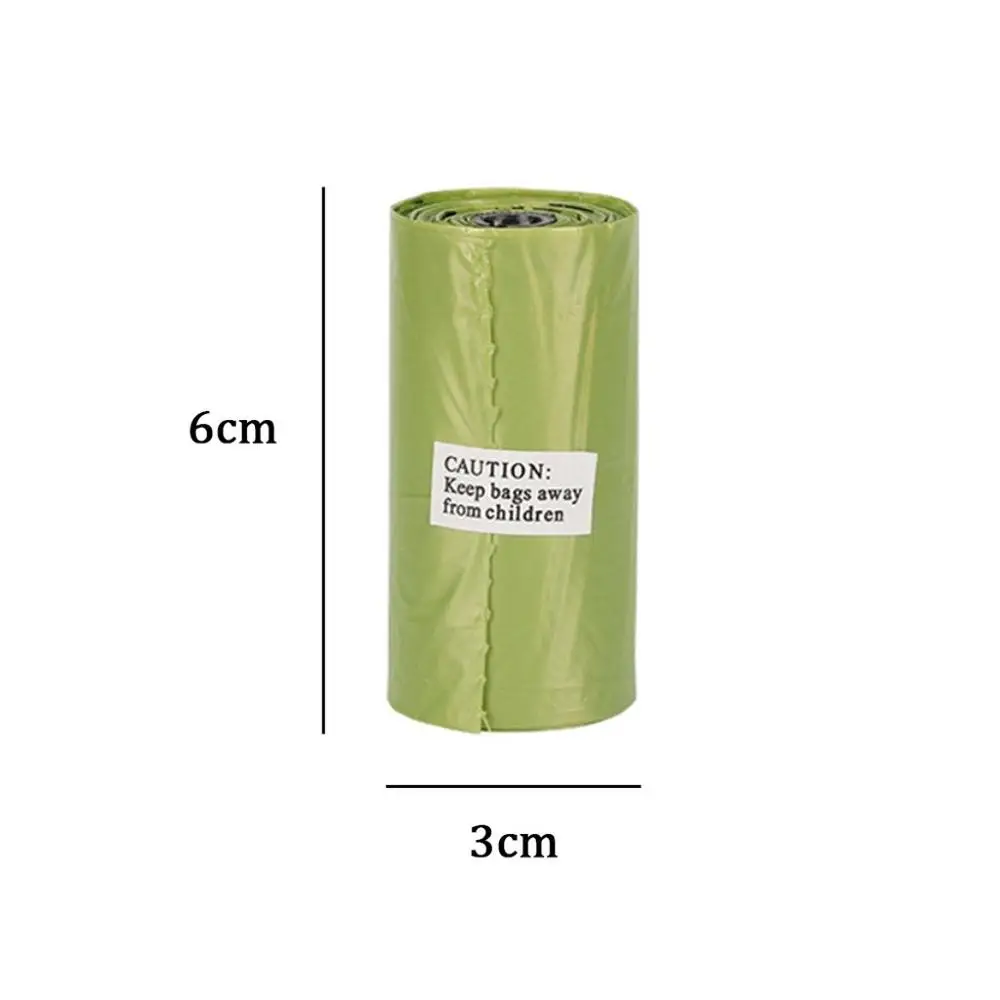 Disposable Degradable Garbage Bag Flat Mouth Environmental Protection Household Biodegradable rubbish bags refuse #309 | Дом и сад