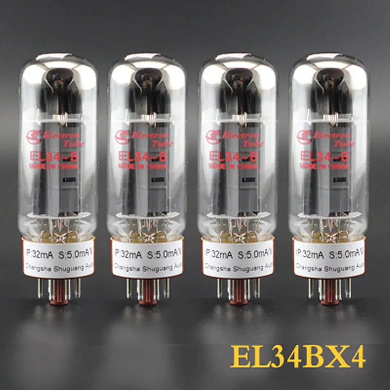 EL34 B(EL34B) Shuguang Tube завод одинаковая/параметры одни и те же/подлинные товары