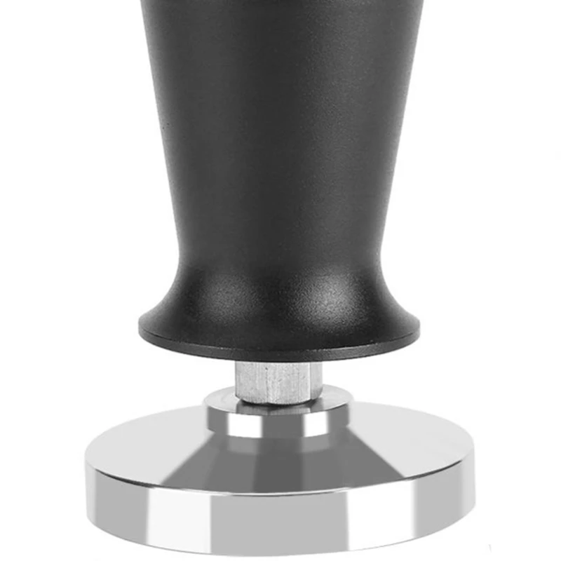 

LIXF 54Mm Stainless Steel Coffee Tamper Press Flat Base Espresso Beans With Hand Press Coffee Powder Hammer Tools