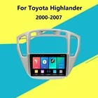 2 DIN автомобильное радио для Toyota Highlander 2000-2007 мультимедийная система GPS Авторадио головное устройство Android 8,1 9 