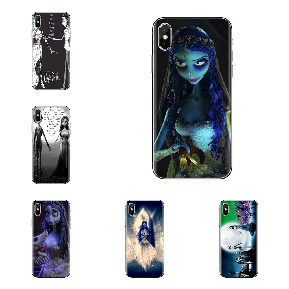 Zombie Corpse Bride families For iPhone XS Max XR X 4 4S 5 5S 5C SE 6 6S 7 8 Plus Samsung Galaxy J1 J3 J5 J7 A3 A5 Soft TPU Case |