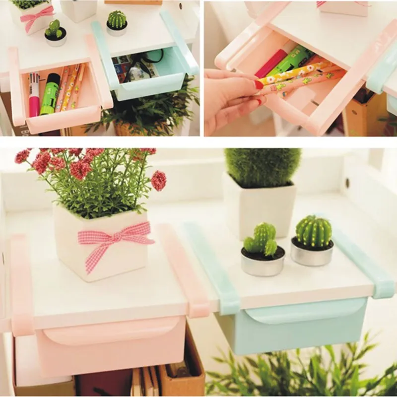 Скользящая мини-полка из АБС-пластика для кухни холодильника морозильной камеры