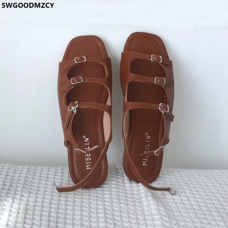

Harajuku Shoes Women Sandals Summer 2022 Female Shoes Woman Slingback Shoes Ladies Shoes and Sandals Sandals Women Luxury Brand