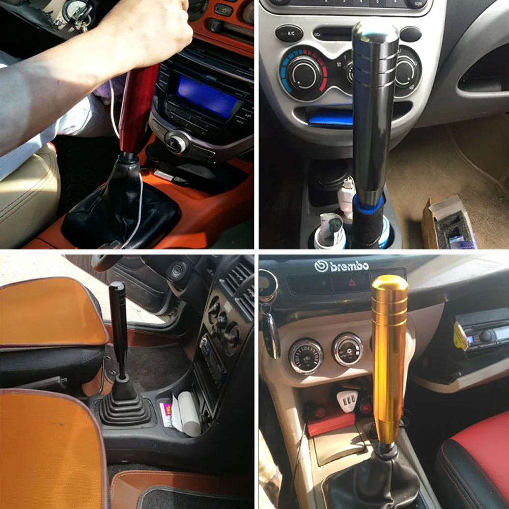 Алюминиевый ручной автомобильный JDM Гоночный рычаг переключения передач Длинный