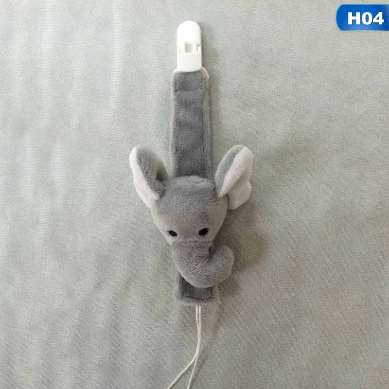 04 Милое плюшевое Детское Зубное кольцо держатель ниппель цепь BabyTeether цепочка игрушечная пустышка держатель цепочка пустышка зажим пустышка цепь - Цвет: 04