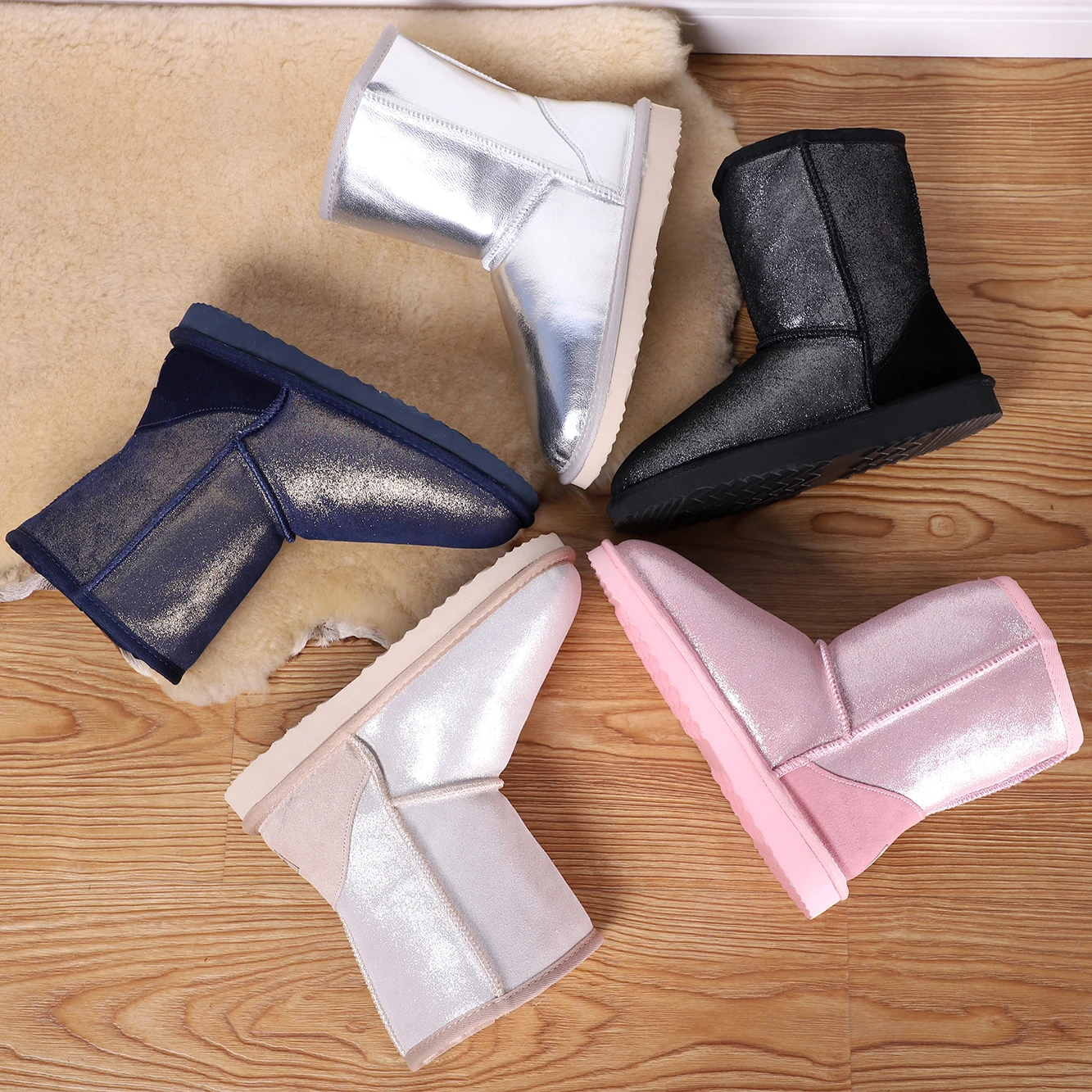 JXANG 2020 австралийские классические модные женские зимние сапоги из натуральной