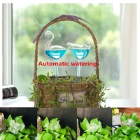 1pcs the new automatic plant self watering water feeder plastic pvc ball plant flowers water feeder indoor outdoor watering cans