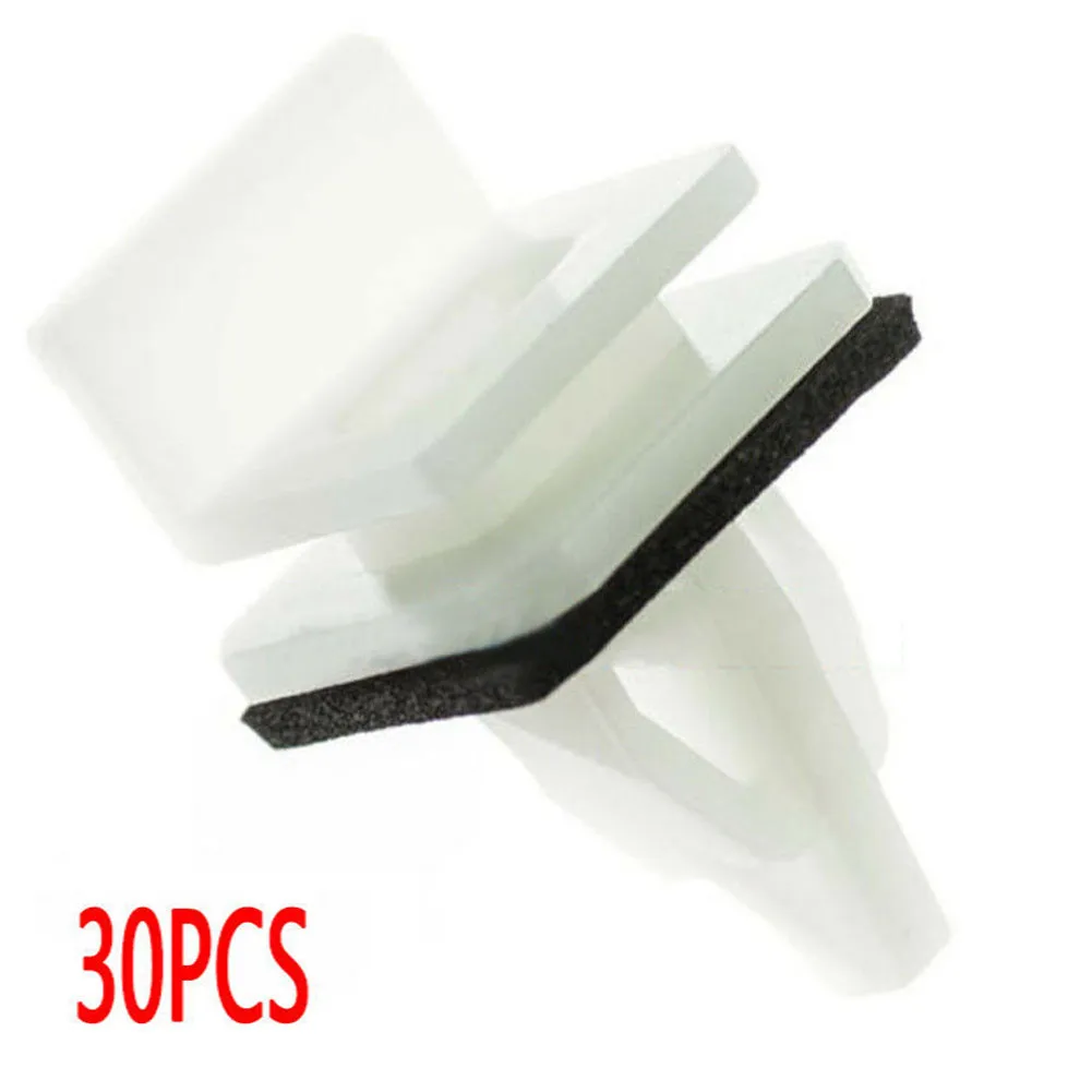 30x зажимы для крепления панели на порог боковой юбки Honda Acura Accord Civic бампера