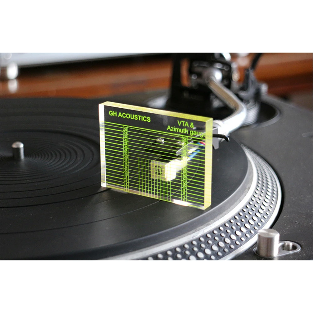 Фонограф Tonearms VTA измеритель азимута выравнивающий блок линейка аксессуар для
