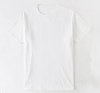 

Hip-hop all-match solid color couple short-sleeved bottoming shirt T-shirt white men and women compassionate WST1