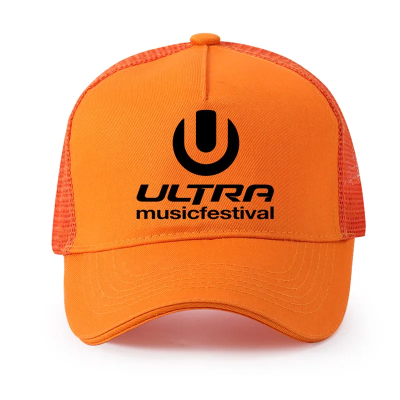 Мужская и Женская Бейсболка Ultra Music Festival модная уличная Кепка с козырьком для