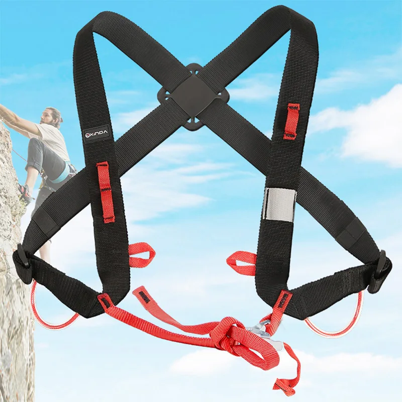 XINDA Camping Ascending Decive плечевые пояса Регулируемый SRT нагрудный ремень безопасности жгуты скалолазание Безопасность Защита выживания