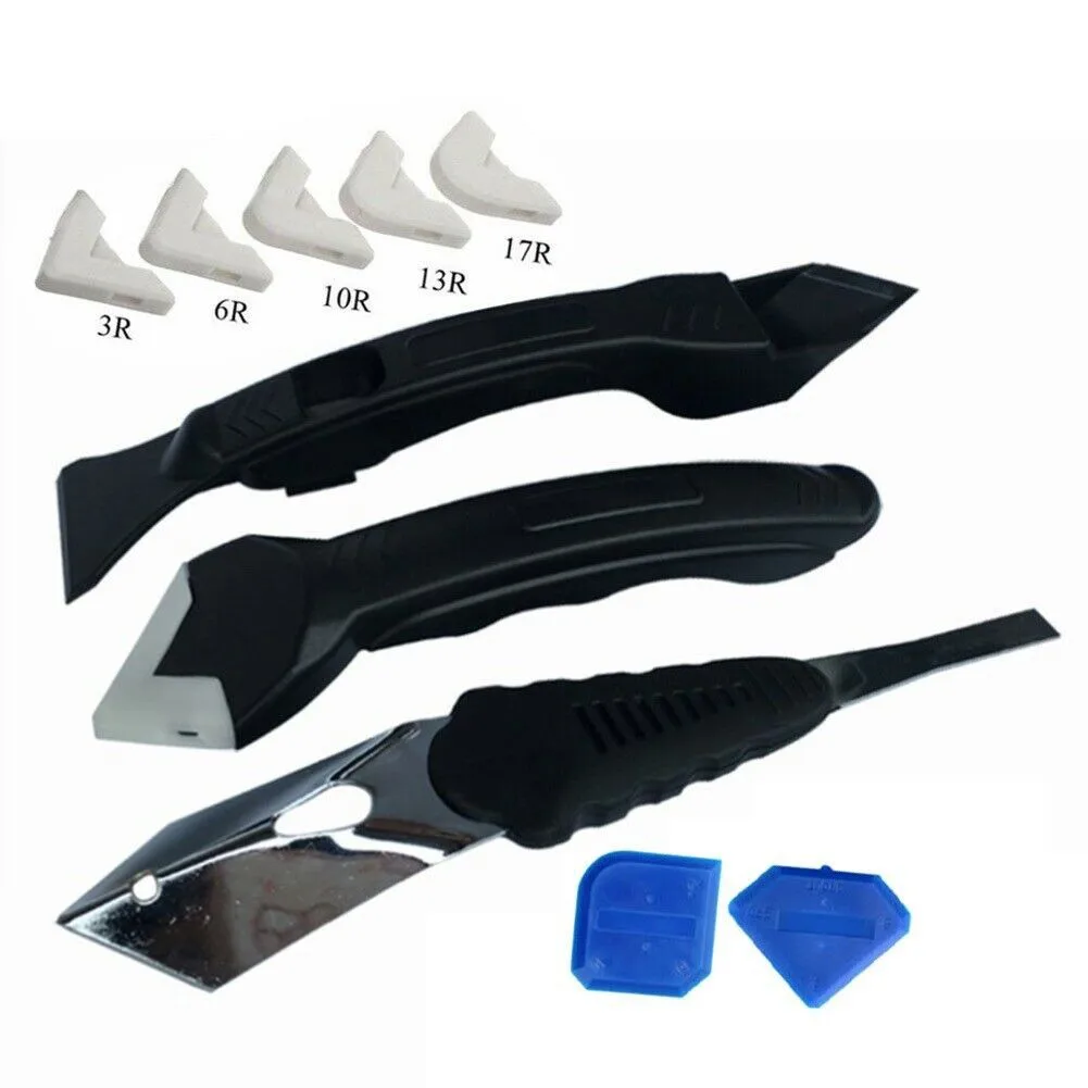 

9pcs Caulking Sealant Tool Caulking Tool Finishing For Floor Heavy Duty