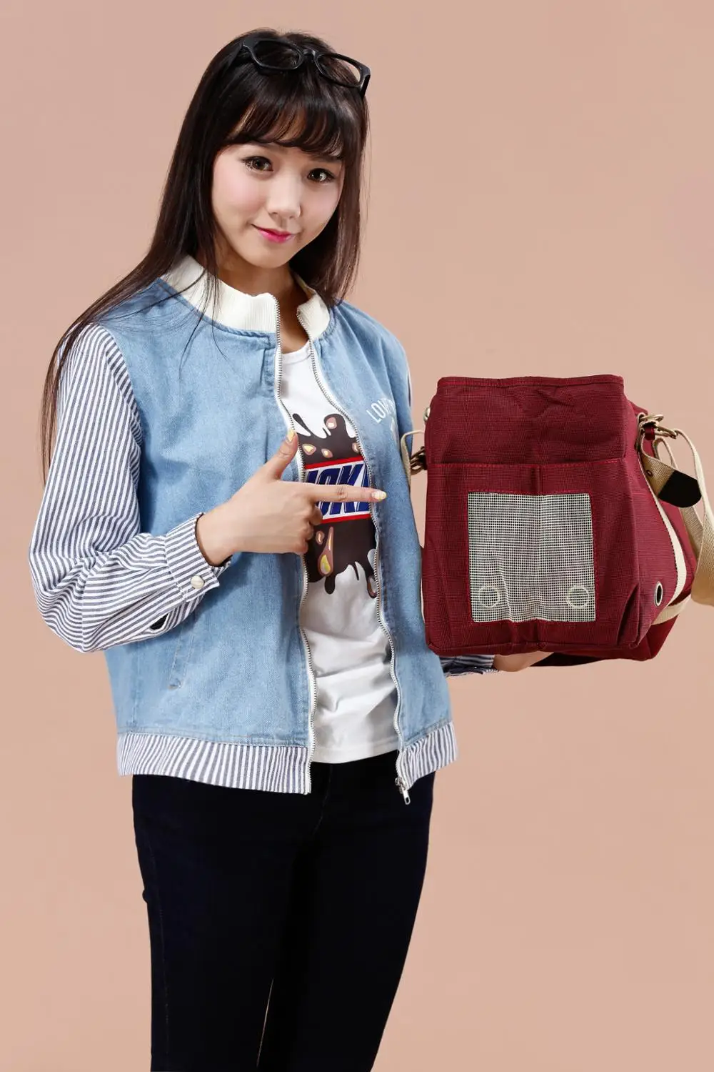 Цветная красная переноска для домашних животных питомцев переносная сумка собак