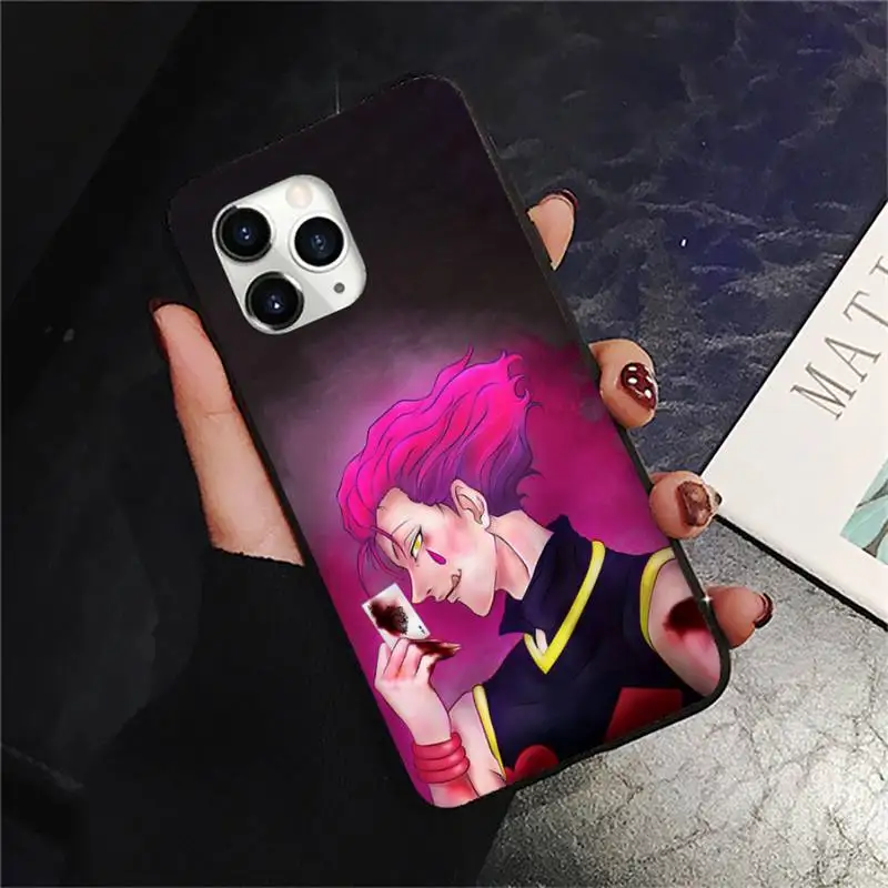 

Hisoka Hunter x Hunter Anime Phone Case for iPhone 11 12 pro XS MAX 8 7 6 6S Plus X 2020 XR Mini