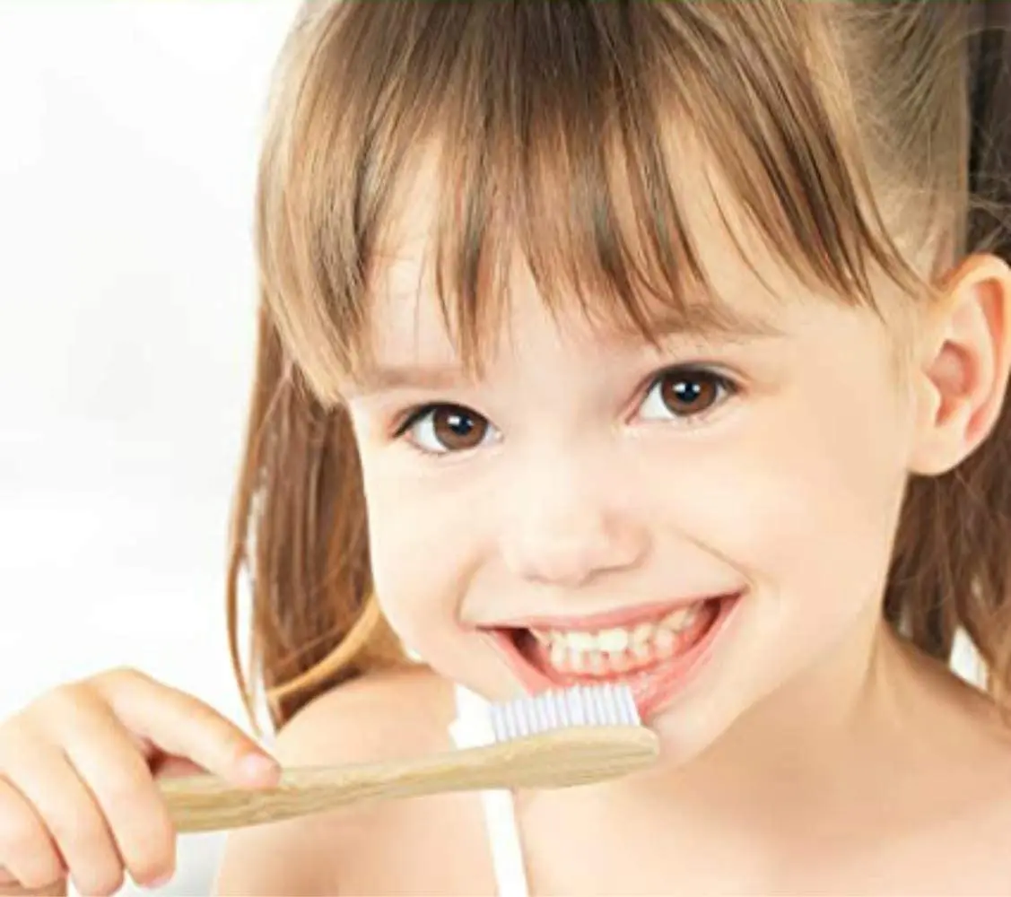 5pcs Kids Toothbrush Set Soft Bristle Bamboo Toothbrushes Wooden Tooth brushes Eco-Friendly Organic Natural Biodegradable | Красота и