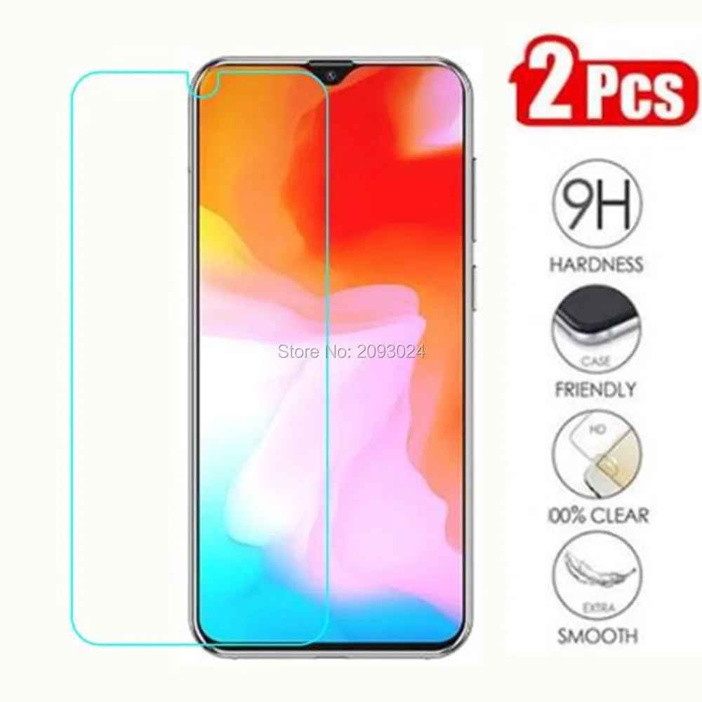 2 шт. Защитное стекло для Oukitel C19 защита экрана на C 19 Закаленное Защитная пленка 9H |