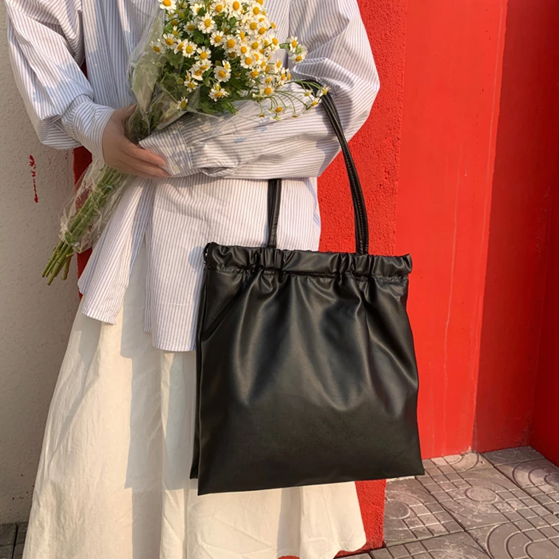 

Сумка на плечо ZA Design, мягкая черная вместительная сумка-клатч, женская сумка для покупок, 2021, Высококачественная Роскошная брендовая сумка