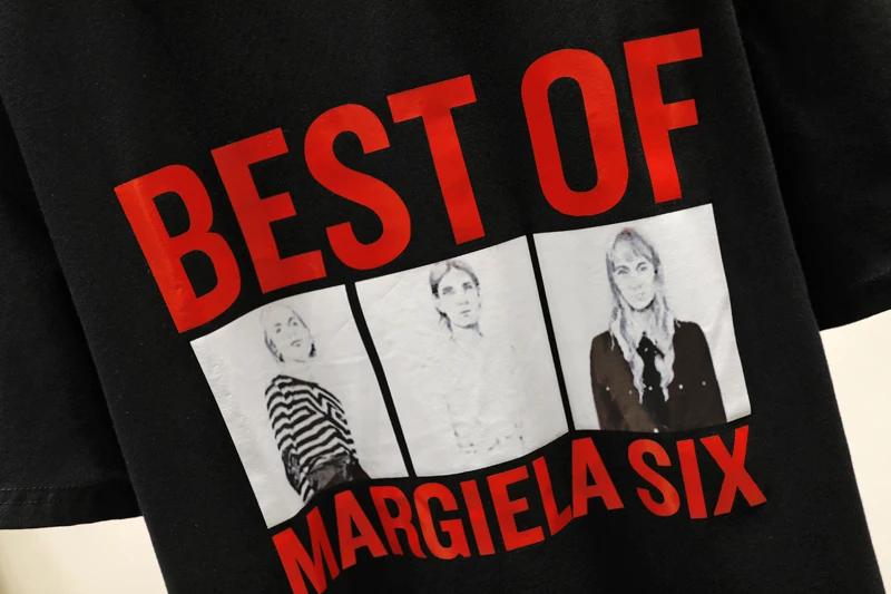 

Womens Black t shirts Casual Tshirts Tees Charcter Printed Tops Short-Sleeve Harajuku Korean Style Women Summer