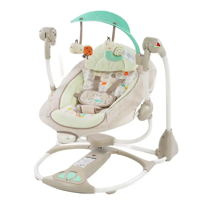 

Электрический комфорт кресло-качалка детские качающаяся кровать мульти-функциональный для наружных осветительных приборов интеллигентая...