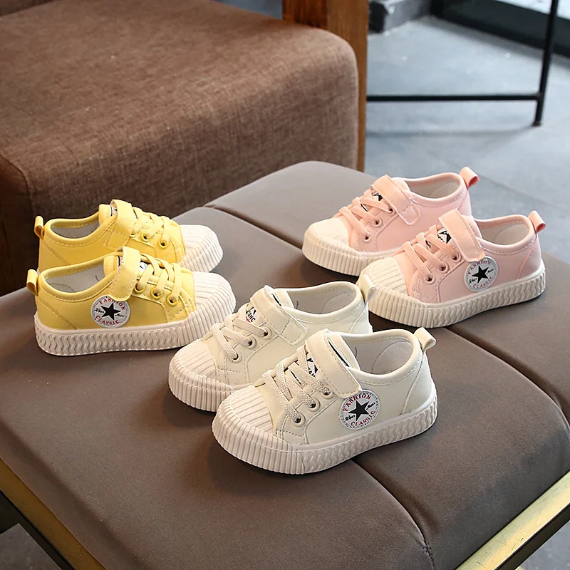

Children's Canvas Shoes Summer Casual Non-slip Low-top Classic Flats For Kids Boys Girls Sports Shoes Soft Wild Fashion Sneakers