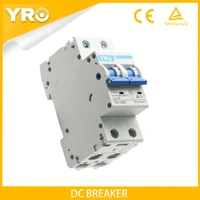2p dc 600v solar mini circuit breaker 10a 16a 20a 25a 32a 40a 50a 63a dc mcb for pv system yrl7 63dc