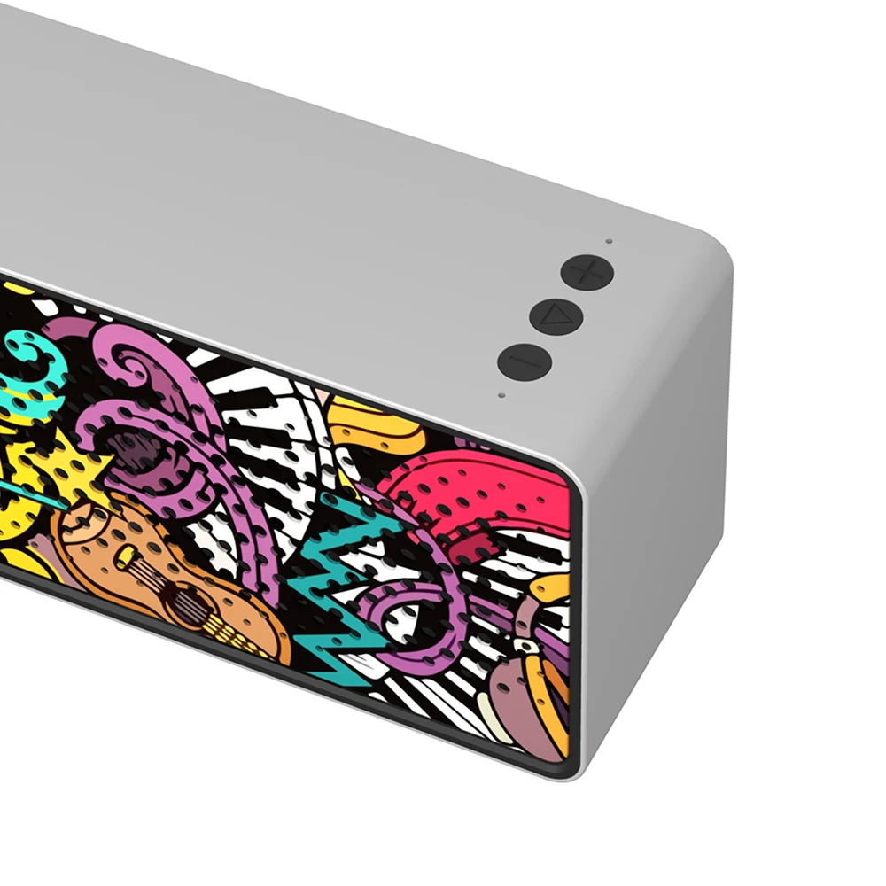 F2 Портативная Беспроводная колонка звуковая коробка Bluetooth громкий динамик BT 4 2