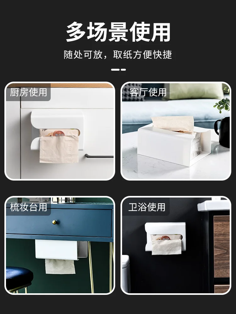 Пластик коробка салфеток Кухня предметы Туалет Бумага салфетки чехол диспенсер