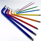 9 шт., шестигранный ключ с цветовой кодировкой, 1,5-10 мм