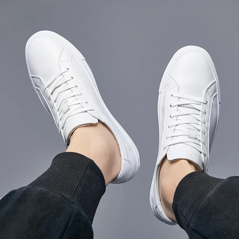 Genuine Leather Men shoes Luxury lace up oxfords Casual Driving Shoes Resistent Rubber spring autumn Boat | Обувь