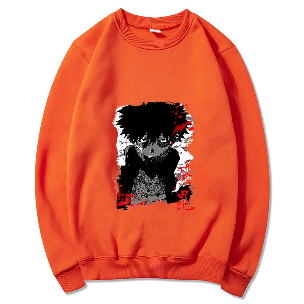 

Anime Dabi Boku No Sportswear My Hero Academia Print Sweatshirts Men Women Casual Fashion Sweatshirt Unisex Loose Crewneck Tops
