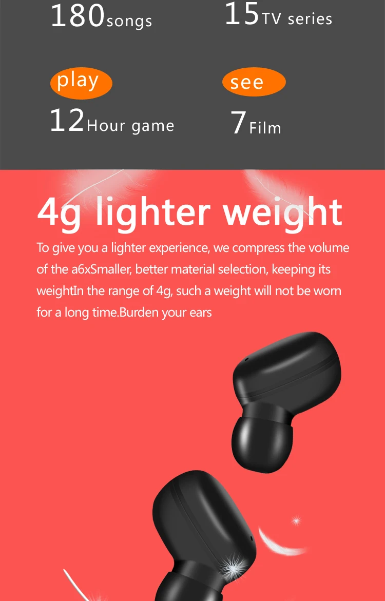 PK GT1 Smart touch contol wrieless наушники Bluetooth 5,0 8D стерео гарнитура микрофон спортивные наушники коробка водонепроницаемый с внешним аккумулятором