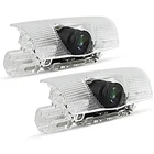 2 шт. светодиодный Добро пожаловать светильник для Land Cruiser ТРД 2010-2018 Prado автомобильные аксессуары боковой двери логотип проектор 6000K Призрак Тень лампы