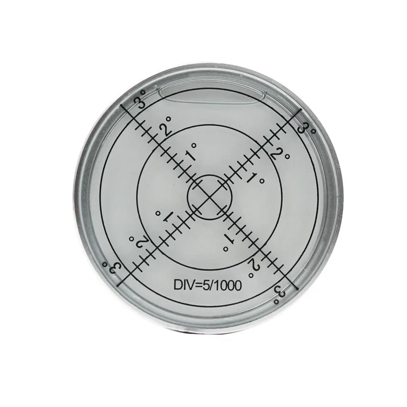 QASE 60*12 мм 15 '/2 белый корпус Сильный магнитный уровень пузырьковый круглые