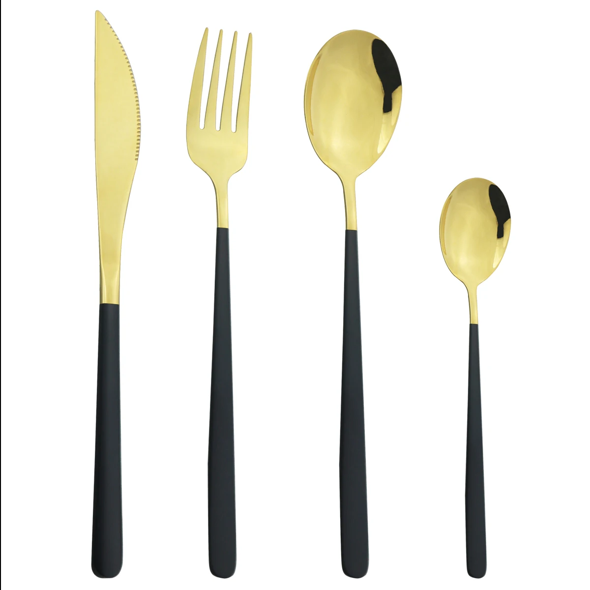 Набор столовых приборов из нержавеющей стали 304 4 шт.|Наборы приборов| |