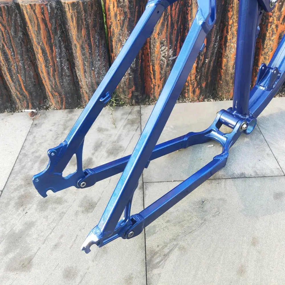 Kalosse 29inch Downhill bicycle frame 29*18 inch Full suspension Mountain bike 29er | Спорт и развлечения