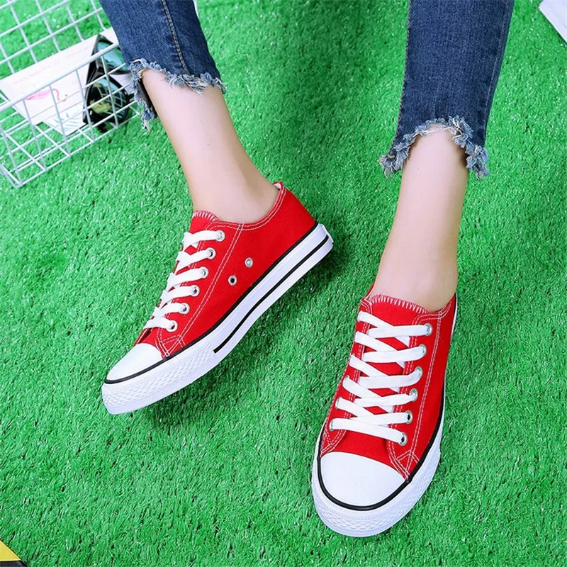 Кроссовки женские холщовые со шнуровкой и звездами Размеры 35 43|Женские кроссовки