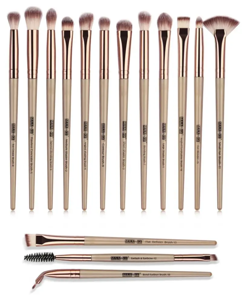 Профессиональная многофункциональная Кисть для нанесения основы румян теней