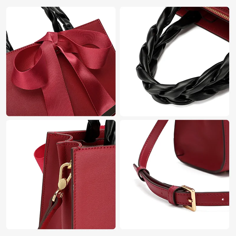 Женская сумка мессенджер LAFESTIN мягкая тканая через плечо 2019|Сумки с ручками| |